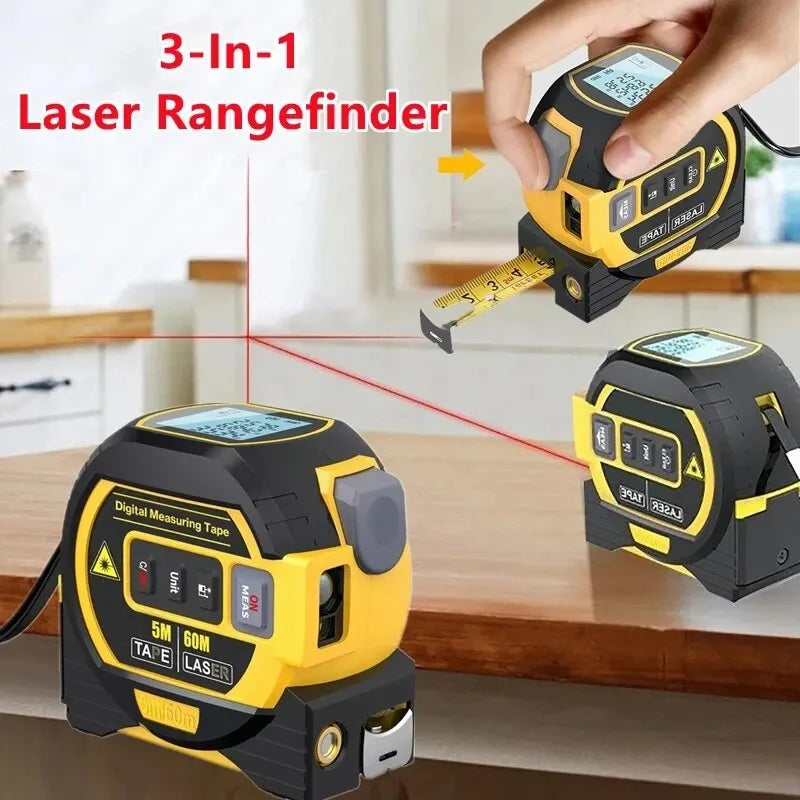 Trena Digital laser 3 em 1